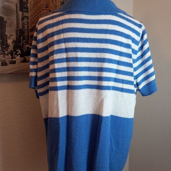 White Stag blouse w stripes size 3X - Picture 6 of 11